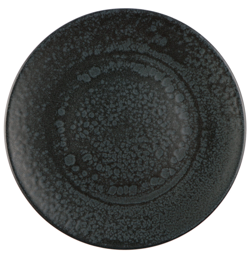Coupe Dinner Plate 27 Coal